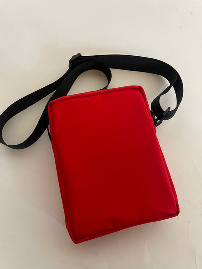 Overland Cross-Body 'Bagge' RED