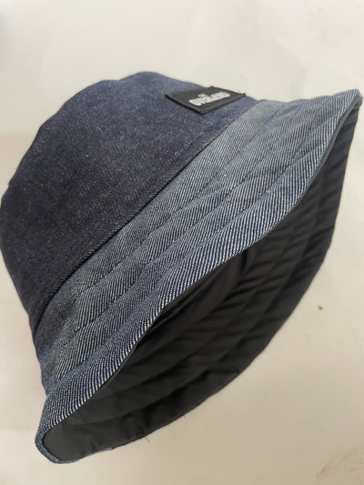 'Drift' Denim Reversible Bucket Hat
