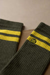 Olive Tube Sock