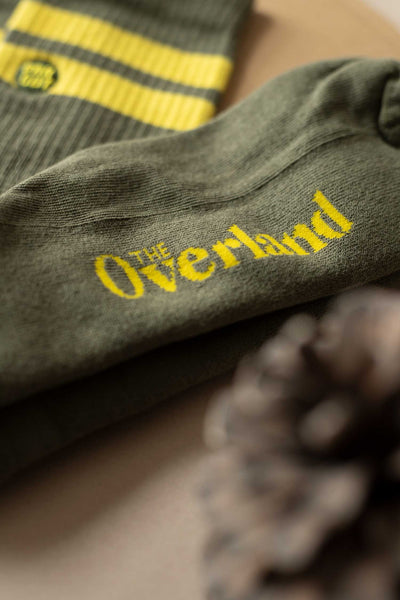 Olive Tube Sock