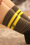 Olive Tube Sock